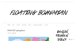 Desktop Screenshot of floatingbohemian.com